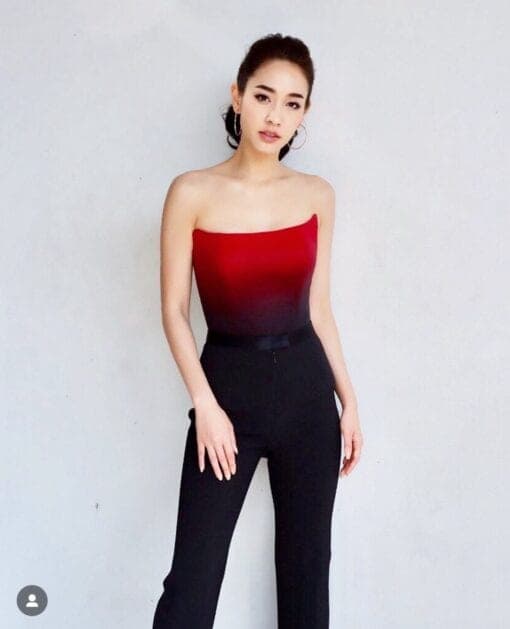 ชุดเซ็ท เกาะอก+กางเกง POEM 1005 Size S-M (36) BKK รูปที่ 5