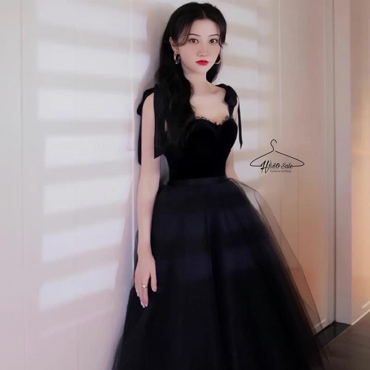 ชุดเซ็ท สีดำ POEM 1023 Size S-M (36) BKK รูปที่ 6
