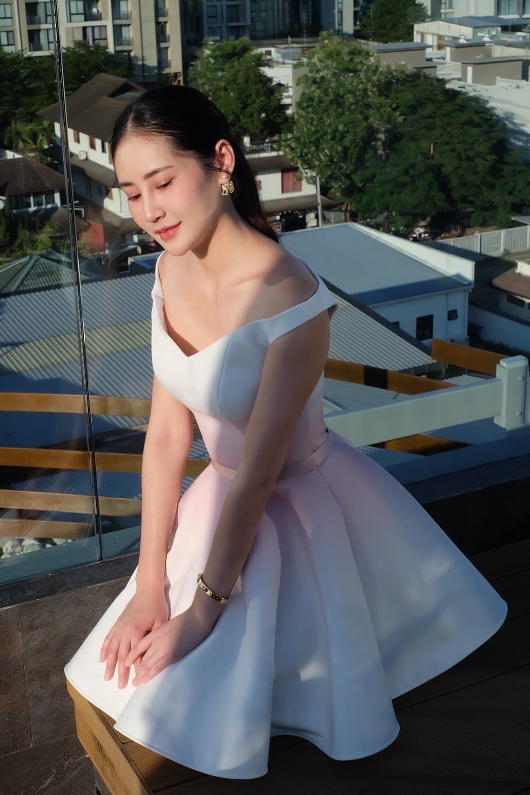 ชุดเซ็ท POME แท้ สีทูโทน 1008 Size S-M (36) BKK รูปที่ 4