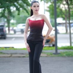 ชุดเซ็ท เกาะอก+กางเกง POEM 1005 Size S-M (36)