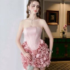 ชุดเดรส กุหลาบ ดำ ชมพู ZEN LULU 2190 SIZE S-M