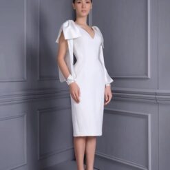 ชุดแต่งงาน ชุดเจ้าสาว สีขาว POEM 1004 Size M-L (40)