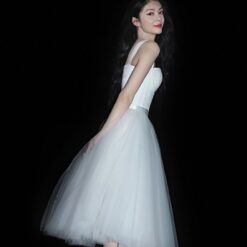 ชุดแต่งงาน ชุดเจ้าสาว สีขาว POEM 1032 Size S-M-L