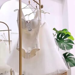 ชุดแต่งงาน ชุดเจ้าสาว สีขาว POEM 1032 Size S-M-L