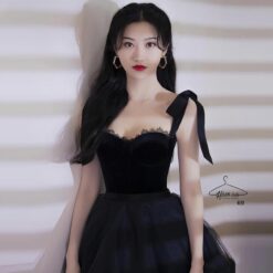 ชุดเซ็ท สีดำ POEM 1023 Size S-M (36)