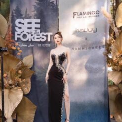 ชุดเดรส เกาะอก สีดำ Brand HiSo 3159 Size S-M