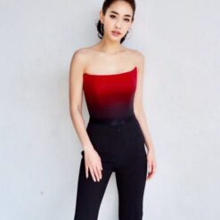 ชุดเซ็ท เกาะอก+กางเกง POEM 1005 Size S-M (36)