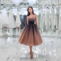 ชุดเซ็ท เสื้อ+กระโปรง ทูโทน POEM 1034 Size S-M (36)