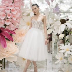 ชุดเช็ท สีขาว ลายลูกไม้ POEM แท้ 1039 Size S-M (36)